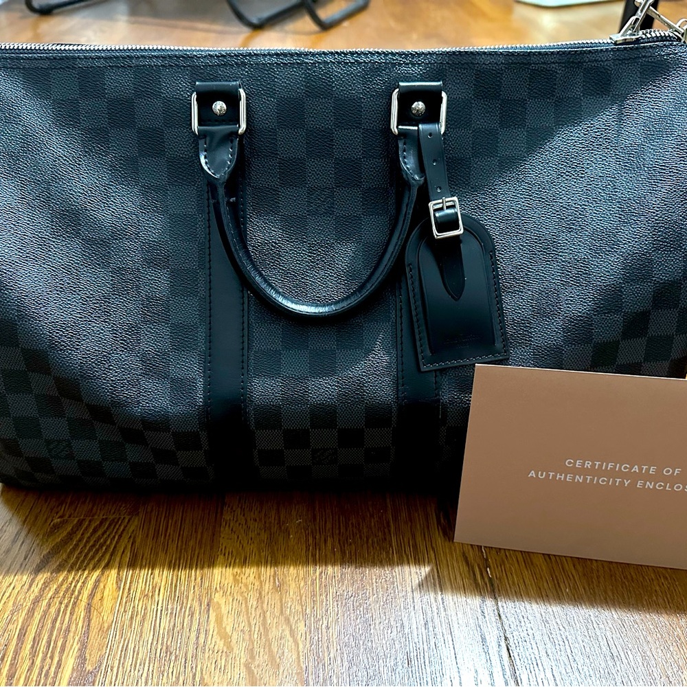 Louis Vuitton Keepall 45 - Mint Condition with COA